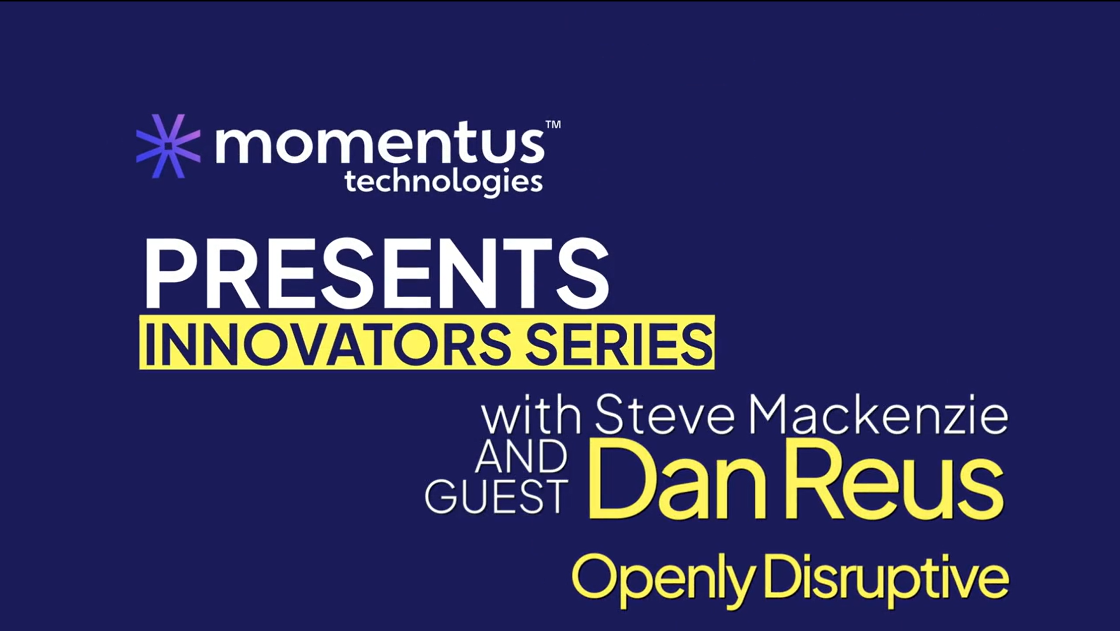 Innovators Series, original title card
